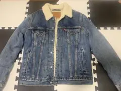 Levi's ボア襟デニムジャケット S