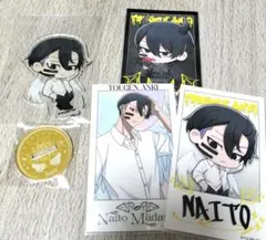 桃源暗鬼　ファボテリア　無陀野無人　ミニキャラアクリルスタンド　チェキ風カード
