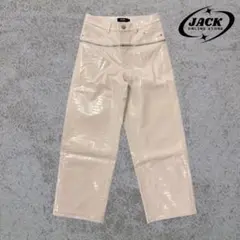 パンツ goar archive White Croco Zipper Pants S あ 様専用 goar archive 白クロコパンツ Mサイズ - メルカリ