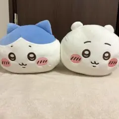 【おまけ付き】　ちいかわ　ハチワレ　もっちる　ねそべりBIGぬいぐるみ　2種