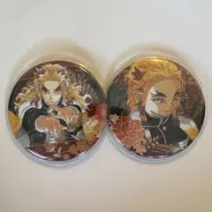 鬼滅の刃 煉獄杏寿郎 缶バッジ 絵巻カフェ くじ引き缶バッジ - メルカリ