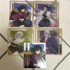 鬼滅の刃 アニプレックスオンラインくじ F賞 色紙 義勇 しのぶ 実弥 宇髄