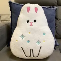 swimmer うさぎ　クッション　冬　雪のサムネイル
