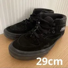 vans half cab black