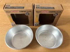 コロナセロ景品　コールマンコラボ　キャンププレート2個セット　非売品　新品のサムネイル