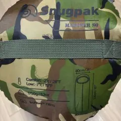 Snugpak スナグパック Mariner SQ 寝袋 カモフラージュ美品のサムネイル