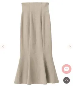 ヘリンボーンカットマーメイドスカート