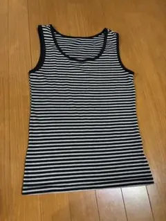 ボーダータンクトップMレディース