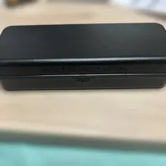 【最終値下げ】Zoff メガネケース 黒　クロス付き