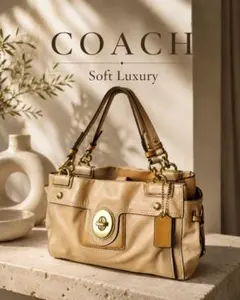 COACH シグネチャー y2k ワンショルダーバッグ レガシー ターンロック
