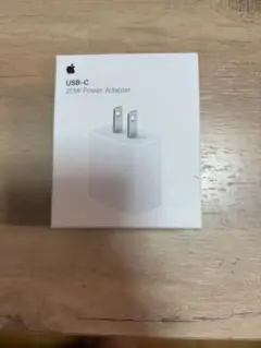 新品未使用 純正Apple 20W USB-C 電源アダプター充電器　アップル
