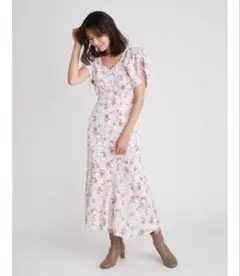 新品 snidel Sustainableバリエプリントワンピース