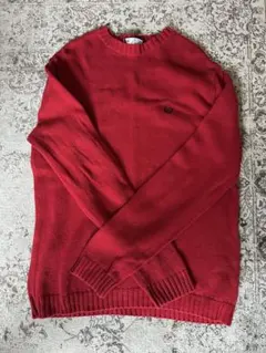 CHAPS セーター　ニット　レッド　赤のサムネイル