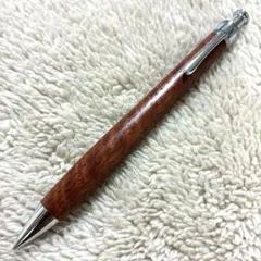 【最終値下げ!!】工房楔 花梨 ちぢみ杢・虎杢 シャーペン 0.5【ほぼ未使用】のサムネイル