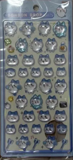 正規品　ちいかわ　ボンボンドロップシール　ハチワレ　サンスター文具
