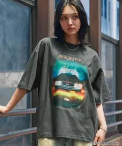 M ヴィンテージライク グラフィックオーバーサイズ 半袖Tシャツのサムネイル