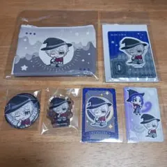 凪誠士郎 魔法使い ミニキャラ 缶バッジ＆ アクリルスタンド 6点　ブルーロック