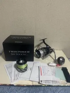 使用少 ツインパワー 21 SW 8000PG 中古 PE 3号付おまけ - メルカリ