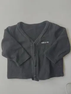 COMME CA ISM 黒 カーディガン 80