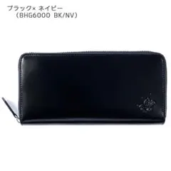 新品　数量限定　POLOブラック　二つ折り財布　メンズ　父の日　プレゼント　BK