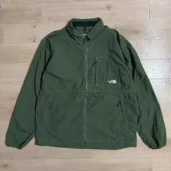ノースフェイス フリーラン サンシールド コーチジャケット XL グリーン