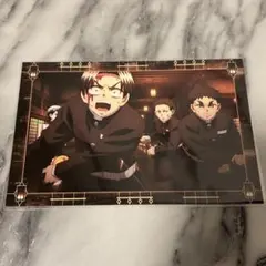 鬼滅の刃　村田たち　半券ポストカード　カフェ