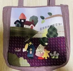 パッチワークスーちゃんのバッグ　裏面ポケット付き パッチワークスーちゃんのバッグ 裏面ポケット付き - メルカリ