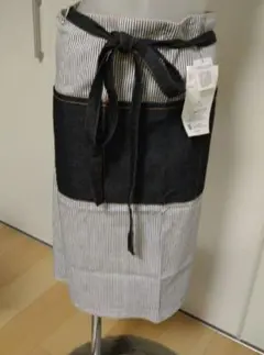 ★新品★season reason★ソムリエエプロン★腰巻き★大きいサイズ★のサムネイル