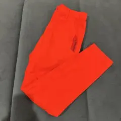 PEARLY GATES オレンジ 赤　朱色　ゴルフパンツ