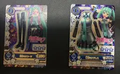 アイカツ　初音ミク衣装2枚セット