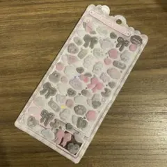 正規品　ふわふわドロップシール しろくろふわふわ クーリア フロッキー