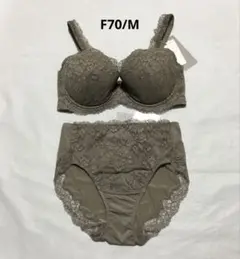 新品　ワコール Yue ユエ 50G ブラジャー F70 ショーツM
