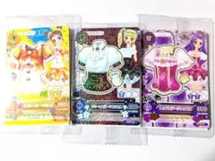 アイカツ セブンイレブン 神崎美月　藤堂ユリカ　有栖川おとめ　３枚セット