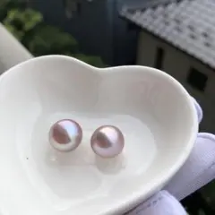 本真珠　ピアスキャッチ淡水バロックパール　大粒　キャッチ用