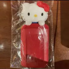 韓国 サンリオ ハローキティ 50周年 ポップアップ トレカケース 赤　レッド