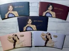 【激レア/5種コンプ】TWICE ツウィ 台湾限定 カップスリーブ 5個セット