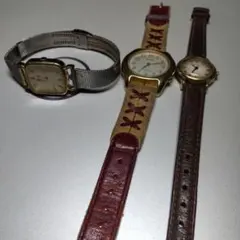 腕時計3点セットSEIKO他(ジャンク品)