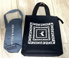 KINOKUNIYA と DEAN & DELUCA 保冷バッグ　紀伊國屋