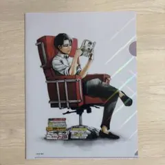 進撃の巨人【美品】クリアファイル リヴァイのサムネイル