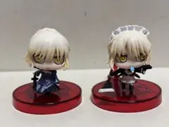 A*s様 ぷちきゃら! ちみメガ fgo アルトリア　セイバーオルタ　セット フのサムネイル