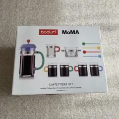 【美品】MOMA Bodum コーヒーメーカー ホワイト マルチ 12カップ用 Bodum コーヒーメーカー ホワイトマルチ 12カップ用(ホワイトマルチ 12