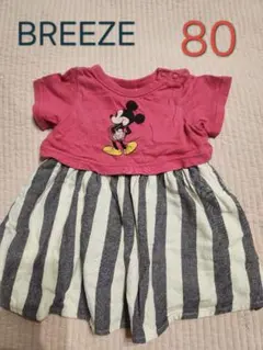 BREEZEブリーズ♡Disneyコラボワンピース80サイズ