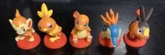 ポケモン　チョコエッグ　ほのおタイプ　コンプセット