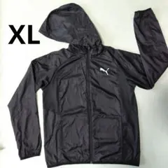 PUMA プーマ ナイロンパーカー ウインドブレーカー XL 黒