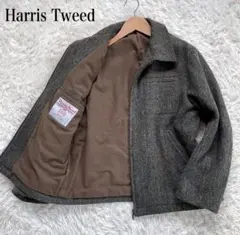 Harris Tweed ハリスツイードヘリンボーンツイードブルゾン テーラードのサムネイル