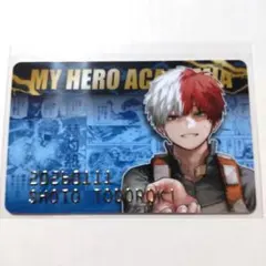 僕のヒーローアカデミア ヒロアカ バースデーコレクションカード 轟焦凍 僕のヒーローアカデミア』バースデイカードホルダー （特製カード2枚