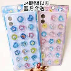 【新品】おはじきフレークシール　ぷくぷくあわわちゃん　ハッピーマーチ　平成レトロ
