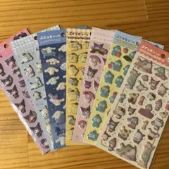 【新品】ぷくっとシール サンリオ 7枚セット ダイソー