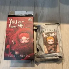 SKULLPANDA You Found Me! シリーズ ぬいぐるみペンダント