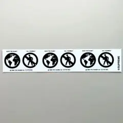 SUPREME SAVE THE PLANET MINI STICKER